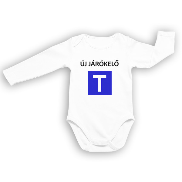 Baba rugdalózó "Új járókelő"