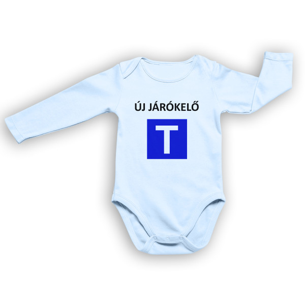 Baba rugdalózó "Új járókelő"
