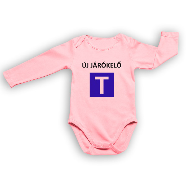 Baba rugdalózó "Új járókelő"