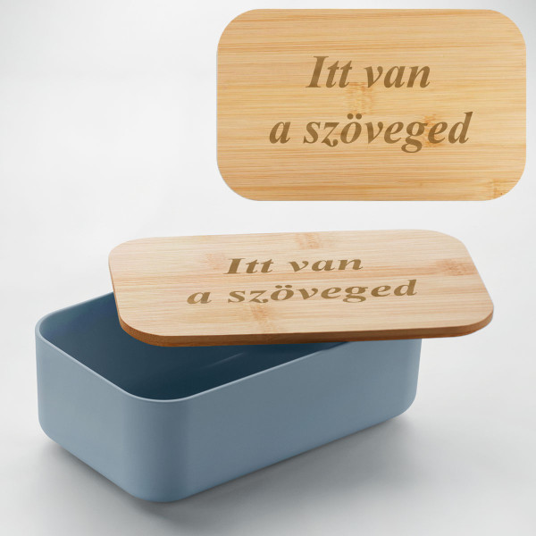 "BEIBABOX" uzsonnás doboz az általad választott szöveggel