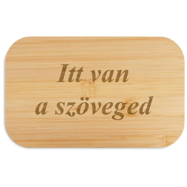 "BEIBABOX" uzsonnás doboz az általad választott szöveggel