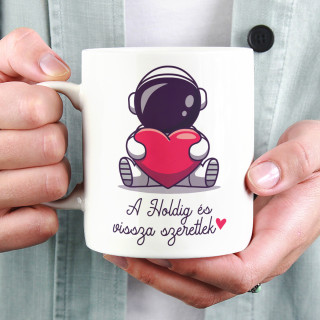 Bögre "A Holdig és vissza"