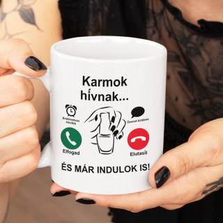 Bögre "A karmok hívnak"