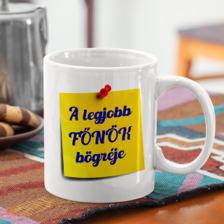 Bögre "A legjobb főnök bögréje"