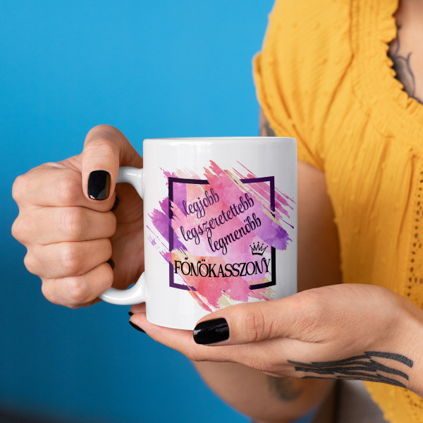 Bögre "A legmenőbb főnökasszony"