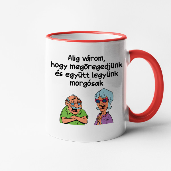 Bögre "Alig várom" Bögre "Alig várom"