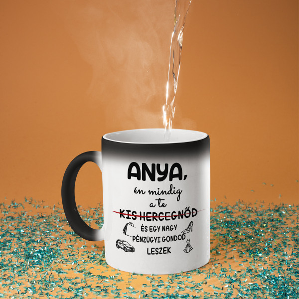 Bögre "Anya pénzügyi gondja"