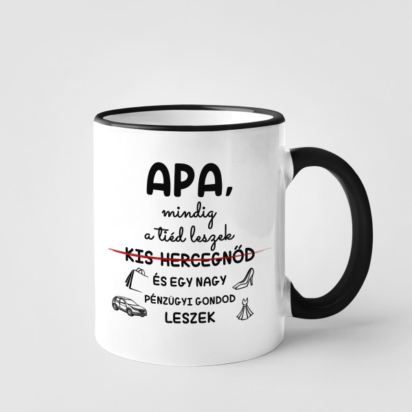 Bögre "Apa pénzügyi gondja"
