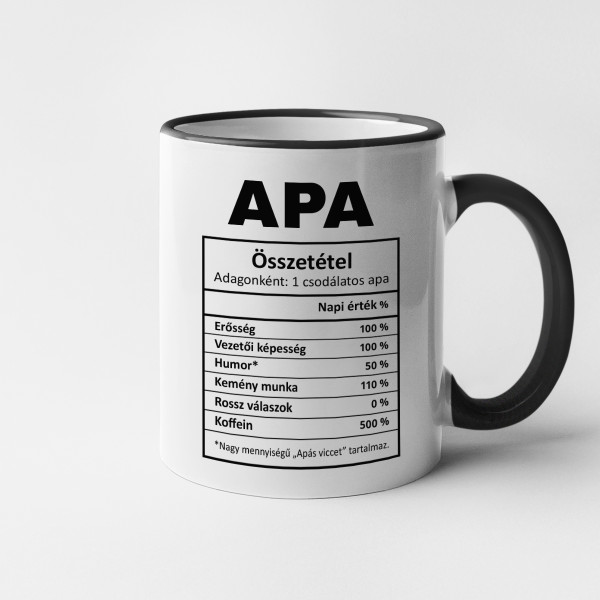 Bögre "Apa szerzeménye" Bögre "Apa szerzeménye"