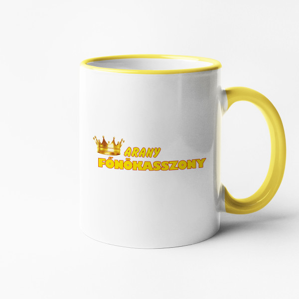 Bögre "Arany főnökasszony" Bögre "Arany főnökasszony"