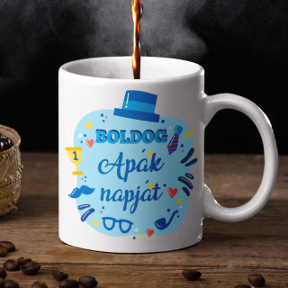 Bögre "Boldog apák napját!"