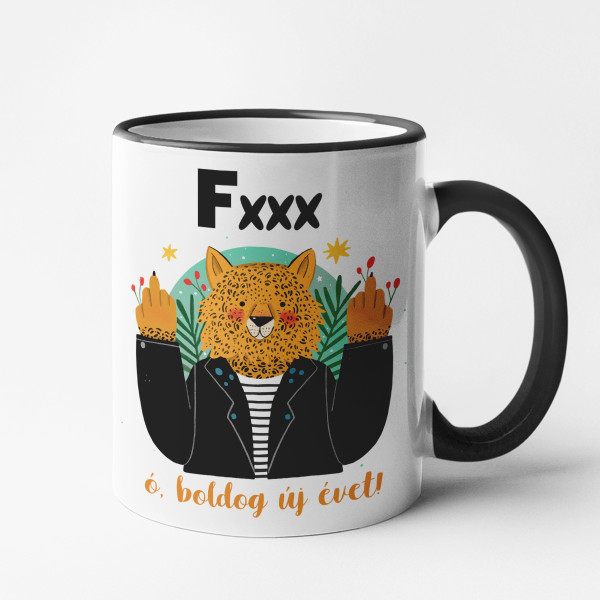 Bögre "Boldog új évet!"