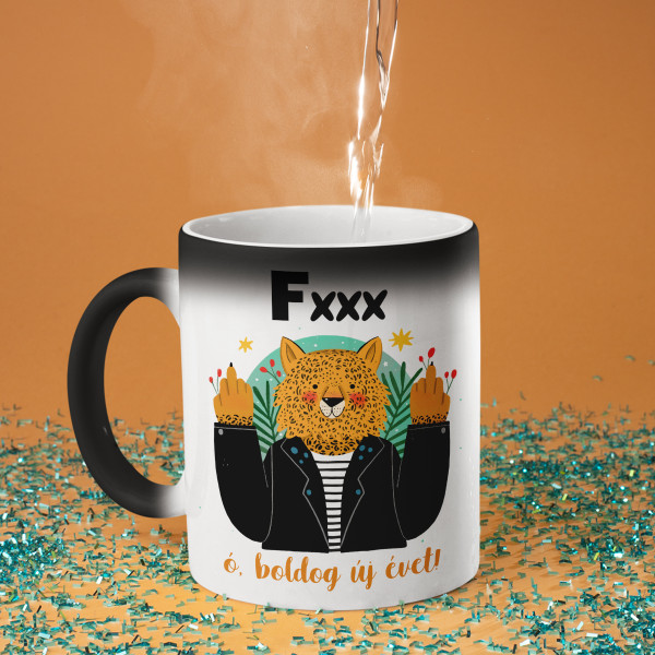 Bögre "Boldog új évet!"