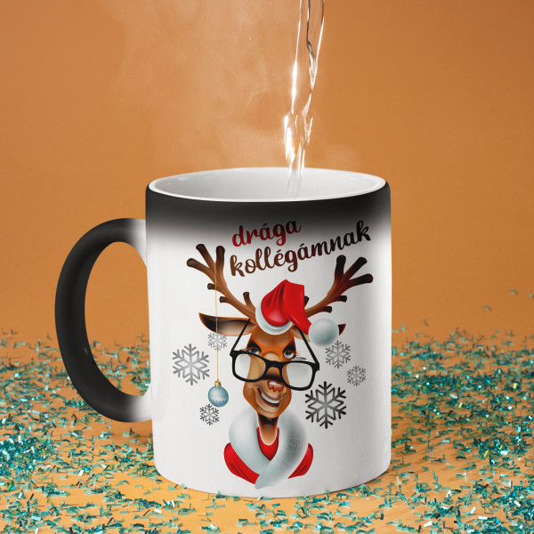 Bögre "Drága kollégámnak"