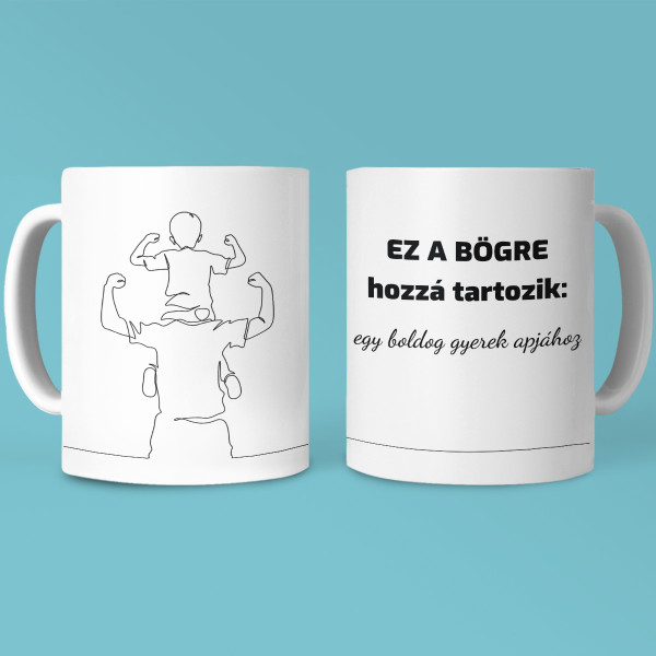 Bögre "Egy boldog gyermek apja" Bögre "Egy boldog gyermek apja"