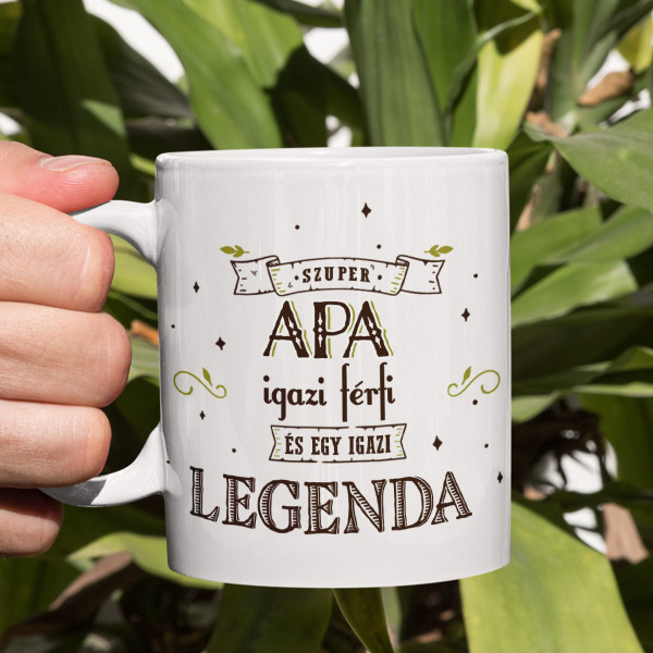 Bögre "Ez az apa egy igazi legenda" Bögre "Ez az apa egy igazi legenda"