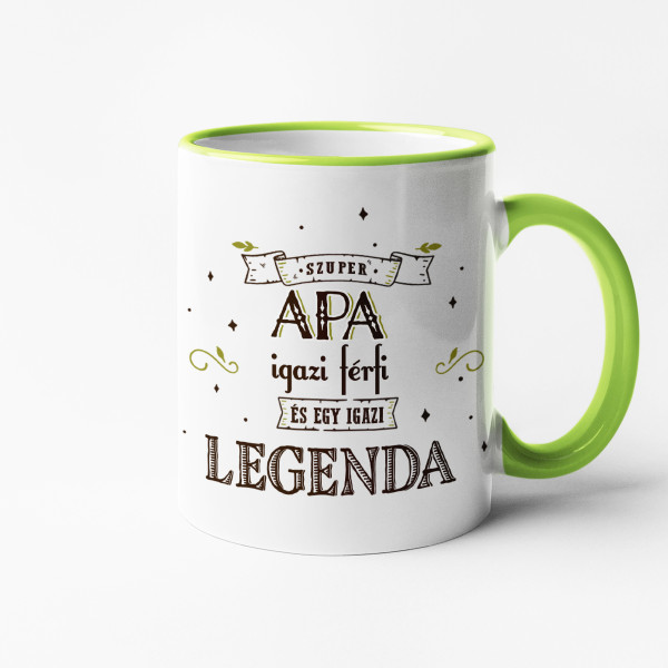 Bögre "Ez az apa egy igazi legenda" Bögre "Ez az apa egy igazi legenda"
