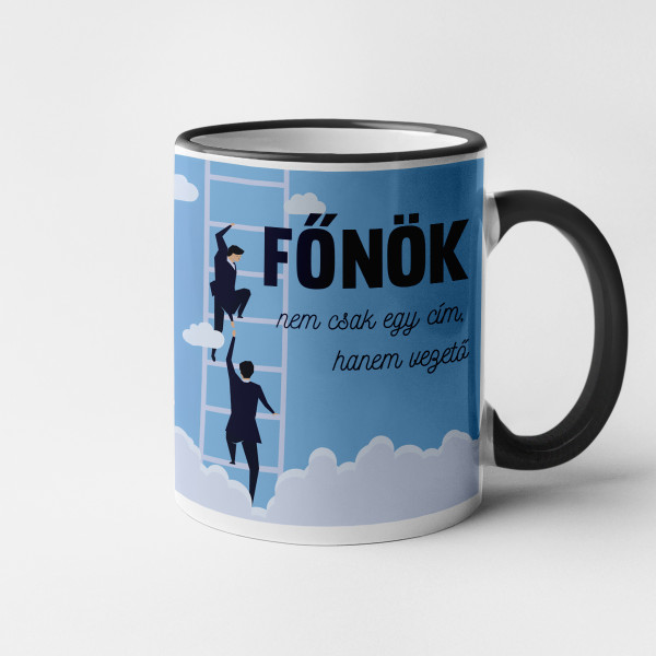 Bögre "Főnök – nem egy cím"