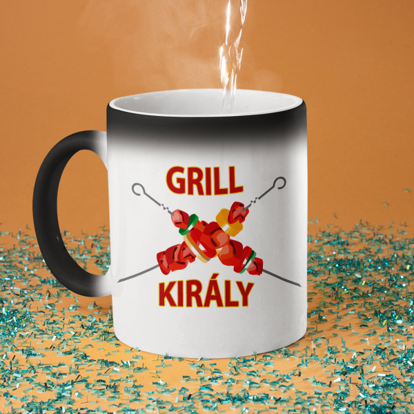 Bögre "Grill király"