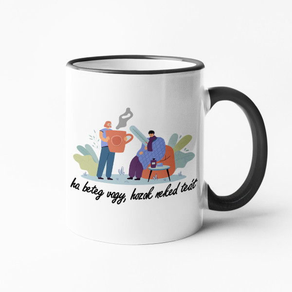 Bögre "Hozok neked teát"