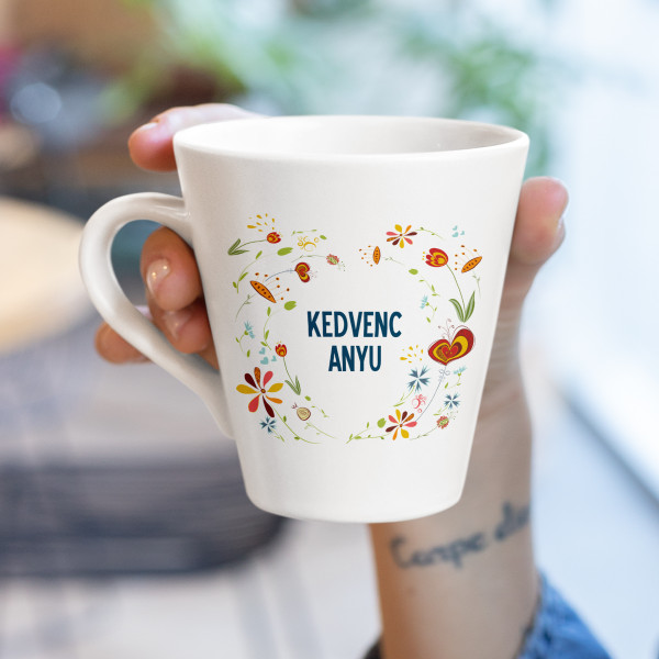 Bögre "Kedvenc anyu"