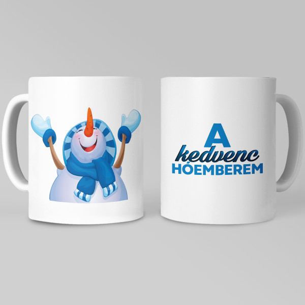 Bögre "Kedvenc hóember" Bögre "Kedvenc hóember"