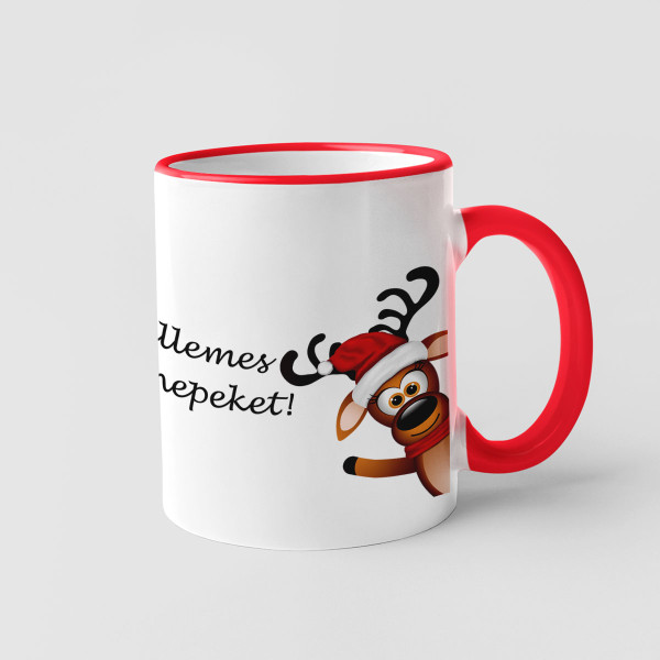 Bögre "Kellemes ünnepeket - Karácsony"