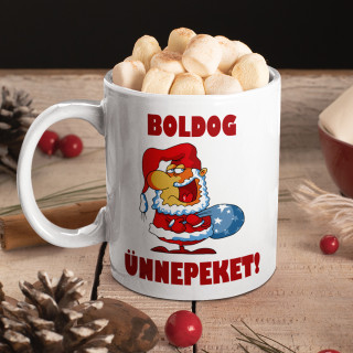 Bögre "Kellemes ünnepeket!"