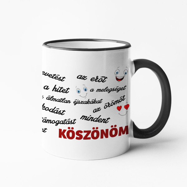 Bögre "Köszönök mindent, anya"