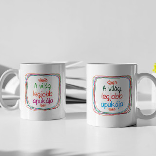 Bögre "Legjobb apa a világon"