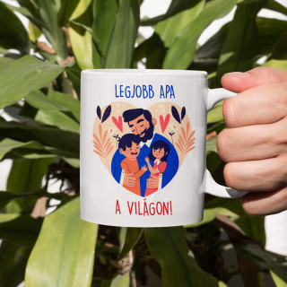 Bögre "Legjobb apa"