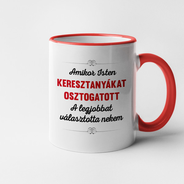 Bögre "Legjobb keresztanya"
