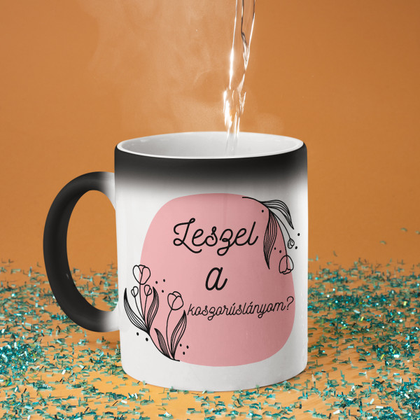 Bögre "Leszel a koszorúslányom?"