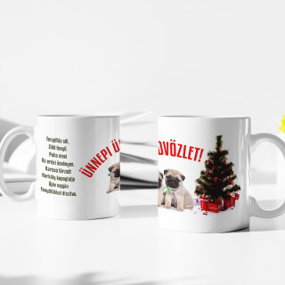 Bögre "Mikulásra várva"