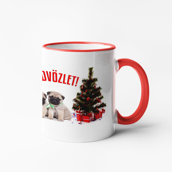 Bögre "Mikulásra várva"