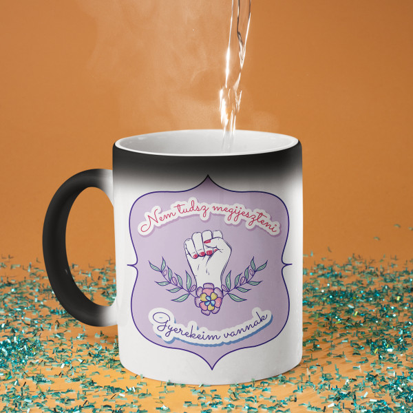 Bögre "Nem tudsz megijeszteni, nekem gyerekeim vannak"