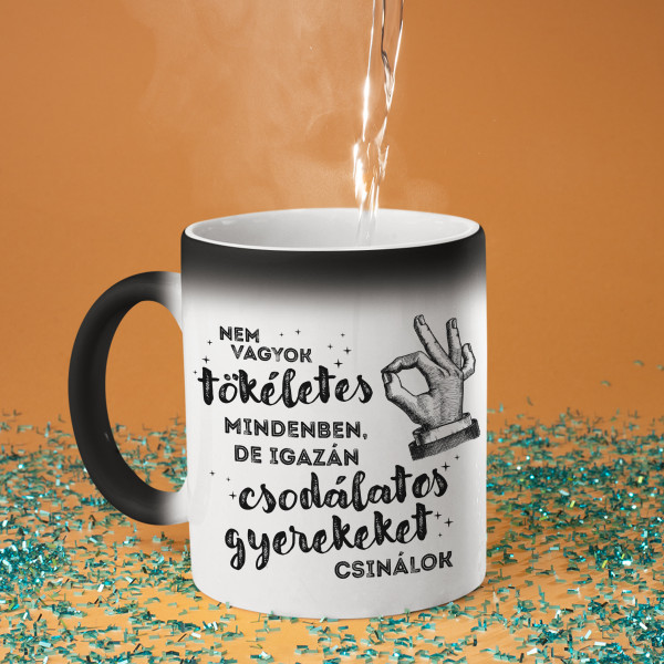 Bögre "Remek gyerekeket csinálok"