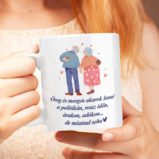 Bögre "Soha - veled"