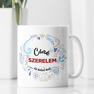 Bögre "Szerelem és kávé"