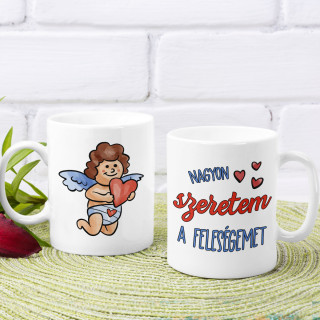 Bögre "Szeretem a feleségem"