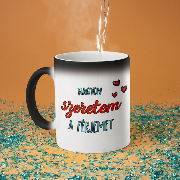 Bögre "Szeretem a férjem"
