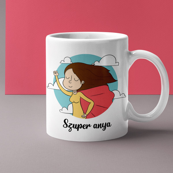 Bögre "Szuper anya"