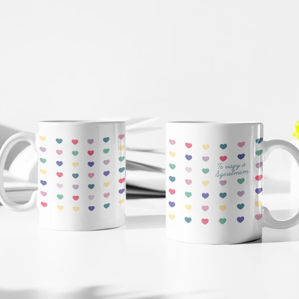 Bögre "Te vagy a szerelmem" Bögre "Te vagy a szerelmem"