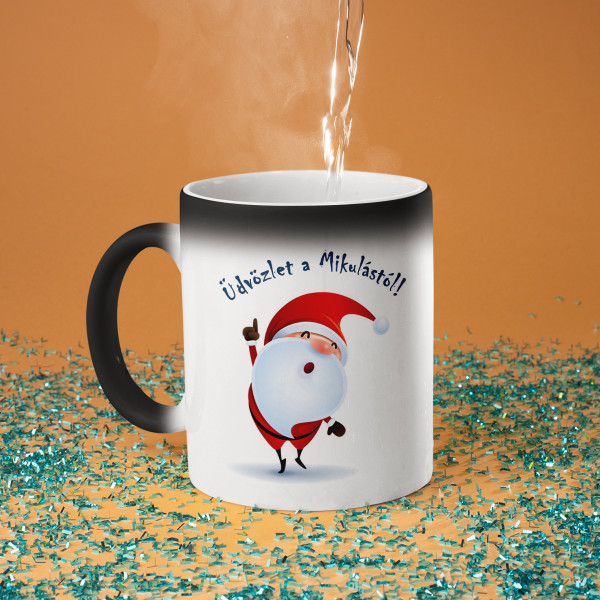 Bögre "Üdvözlet a Mikulástól"