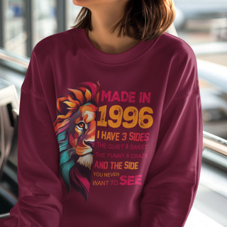 Pulóver "Made in" választott születési évvel (kapucni nélkül)
