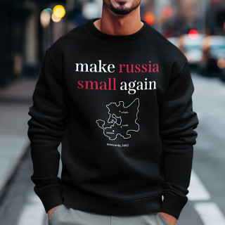 Pulóver "Make Russia small again" (kapucni nélkül)