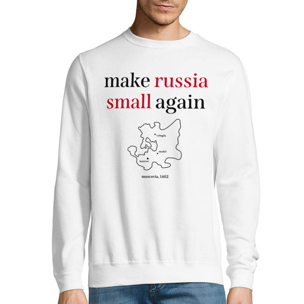 Pulóver "Make Russia small again" (kapucni nélkül)