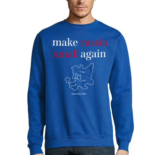 Pulóver "Make Russia small again" (kapucni nélkül)
