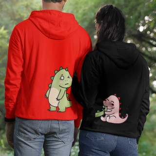 Pulóver szett "Dinoszaurusz pár"