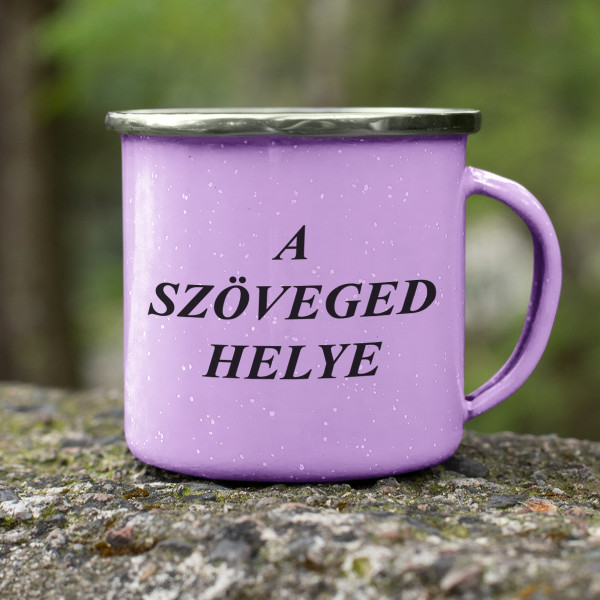 Fém bögre saját szöveggel Fém bögre saját szöveggel
